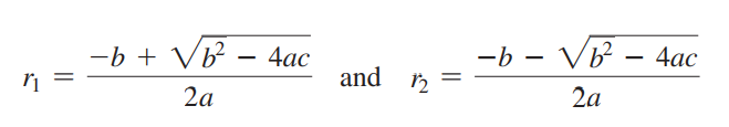 Quadratic Equation